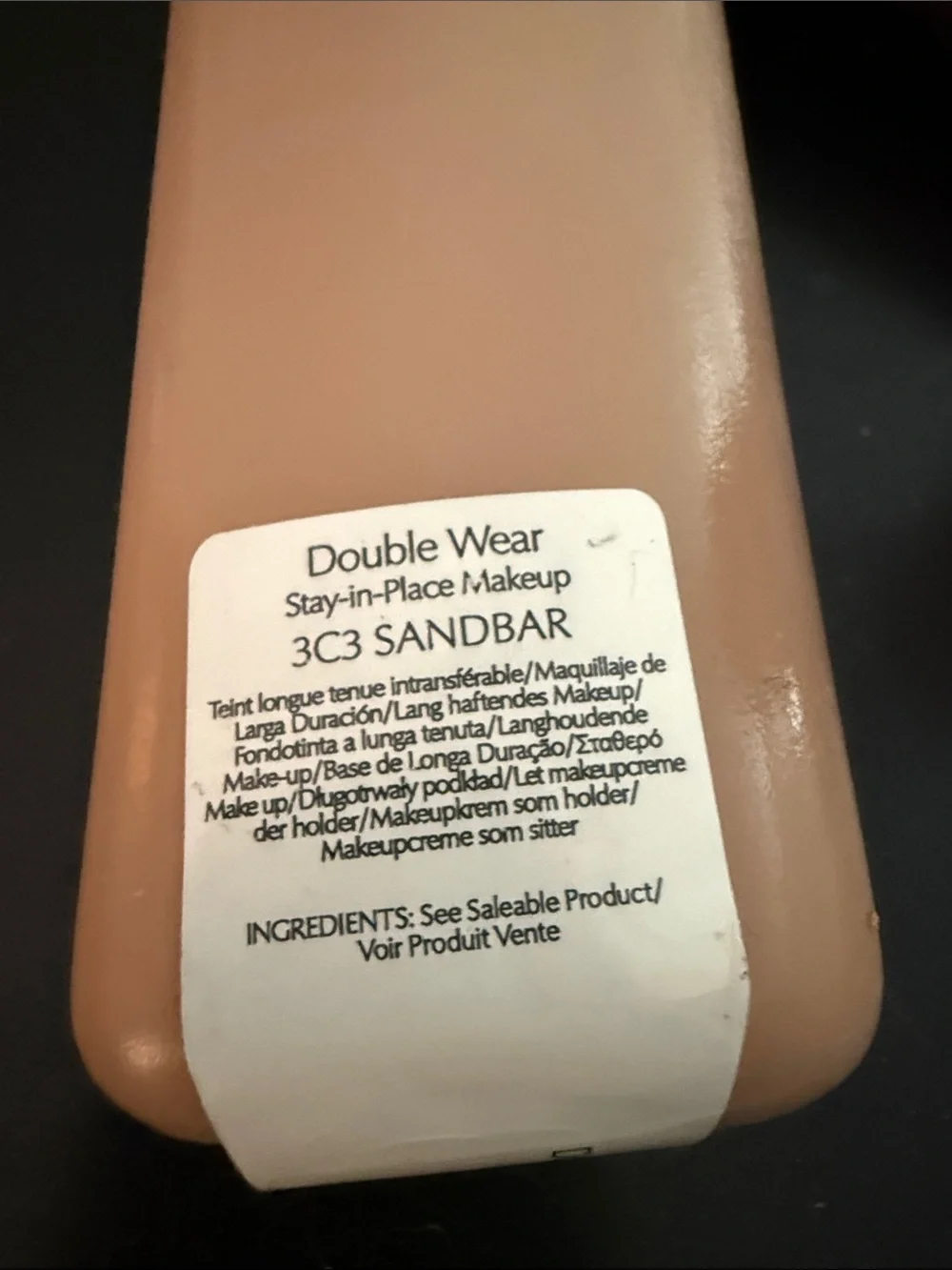 Double Wear ORIGINAL Formula 6.7oz Pro/200ml(Jumbo) 3C3 SANDBAR (A48)-$350 VALUE